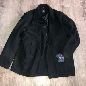 NWT Chaps Car Coat/Pea Coat. Size XXL